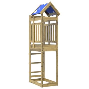 Play Tower 85x52.5 cm | Impregnated Wood Pine - HipoMarket