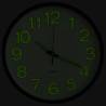 Luminous Wall Clock Black 30 cm - Stylish & Functional