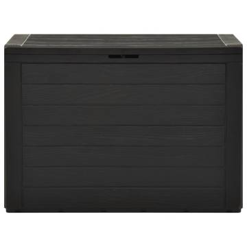 Stylish Garden Storage Box Anthracite - 78x44x55 cm