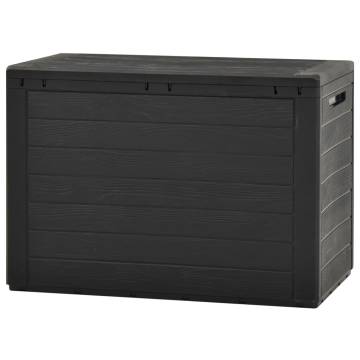 Stylish Garden Storage Box Anthracite - 78x44x55 cm