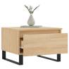 Stylish Sonoma Oak Coffee Table - 50x46x35 cm | Hipomarket