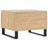 Stylish Sonoma Oak Coffee Table - 50x46x35 cm | Hipomarket