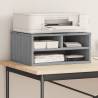 Printer Stand Grey Sonoma 49x40 cm | Durable Engineered Wood