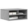 Printer Stand Grey Sonoma 49x40 cm | Durable Engineered Wood