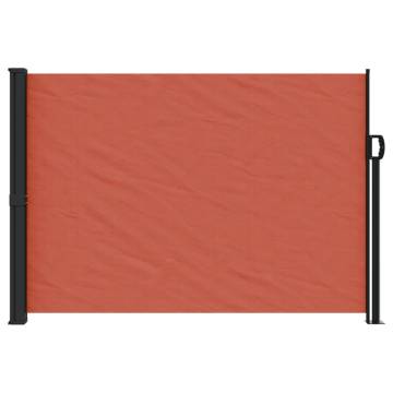 Retractable Side Awning Terracotta 140x300 cm - Privacy Screen