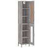 Highboard Grey Sonoma - Stylish Storage & Durable Design