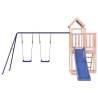 Outdoor Playset Solid Wood Douglas - Fun Backyard Adventures