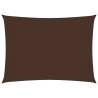 Sunshade Sail Oxford Fabric Rectangular 5x6 m Brown Colour brown Size 5 x 6 m Quantity in Package 1 