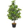 Artificial Plant Laurel Tree with Pot Green 90 cm Size 90 cm Quantity in Package 1 