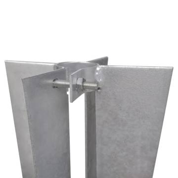 Buy Fence Post Spikes - 2 pcs Zinc Coated Steel | HipoMarket