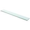 Shelves 2 pcs Panel Glass Clear 100x12 cm Size 100 x 12 cm Quantity in Package 2 Number of Pieces 1 