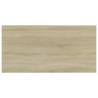 Bookshelf Boards 4 pcs Sonoma Oak - Stylish Storage Solution