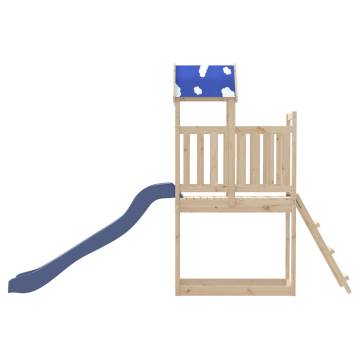 Outdoor Playset Solid Wood Pine - Durable & Fun for Kids