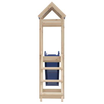 Outdoor Playset Solid Wood Pine - Durable & Fun for Kids