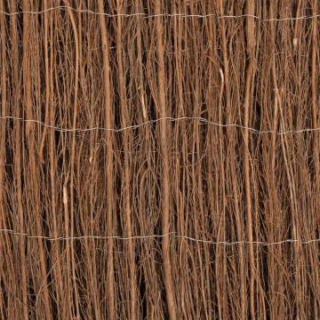 Brushwood Fence 400x150 cm - Natural Garden Barrier