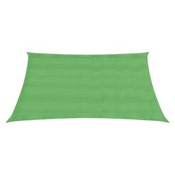 Light Green Sunshade Sail 5x5 m | UV & Mould Resistant HDPE