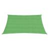 Light Green Sunshade Sail 5x5 m | UV & Mould Resistant HDPE