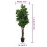 Artificial Fiddle Leaf Fig Tree - 180 cm with 232 Lush Leaves