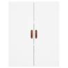 Elegant Wall Mounted Cabinets - 2 pcs White | HipoMarket