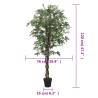 Artificial Maple Tree - 120 cm Green with 336 Leaves