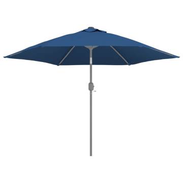 Replacement Fabric for Azure Blue Outdoor Parasol - 300 cm