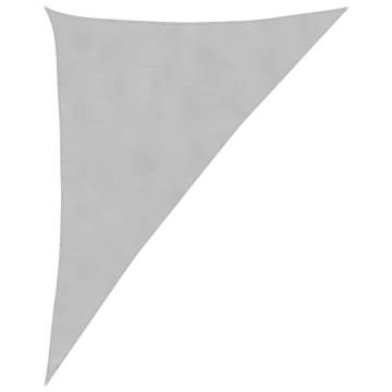 Sun Shade Sail Light Grey 4x5x6.4m - UV & Water Resistant