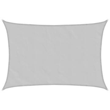 Light Grey Sun Shade Sail 4x3m | UV & Water Resistant