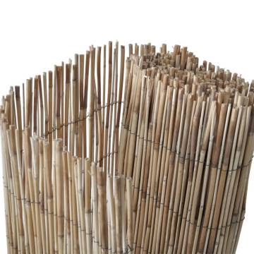 Garden Fence 1000x80 cm Reed - Natural & Decorative