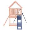 Outdoor Playset Solid Wood Douglas - Kids Backyard Fun