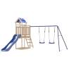 Outdoor Playset Solid Wood Pine - Fun for Kids | Hipomarket