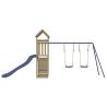 Outdoor Playset - Durable Impregnated Pine Wood for Kids