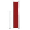 Retractable Side Awning 160x500 cm Red - Stylish & Functional