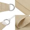 Beige Sun Shade Sail 2x2m | Durable UV & Water-Resistant