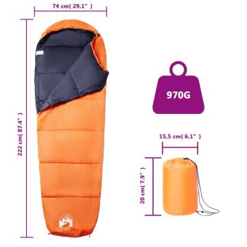 Mummy Sleeping Bag for Adults | Camping Gear for 3 Seasons