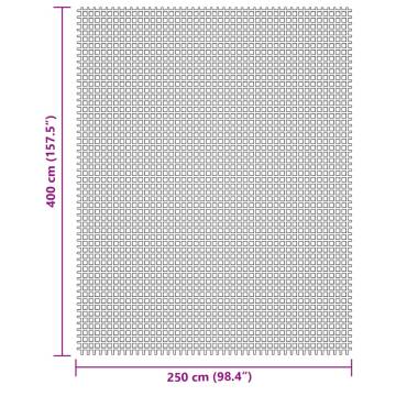 Camping Floor Mat Cream 4x2.5 m - Durable & Versatile