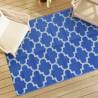 Outdoor Carpet Blue 140x200 cm PP Colour blue Size 140 x 200 cm Quantity in Package 1 