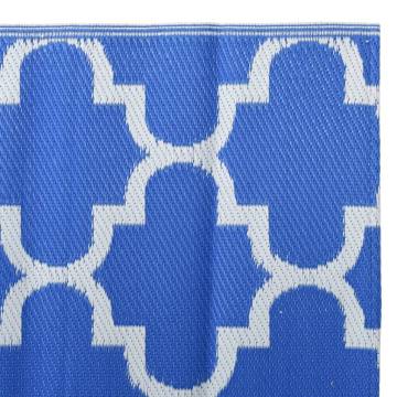 Trendy Outdoor Carpet Blue 140x200 cm PP – Hipomarket