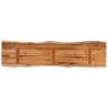 Solid Wood Acacia Live Edge Table Top - 160x40 cm | HipoMarket