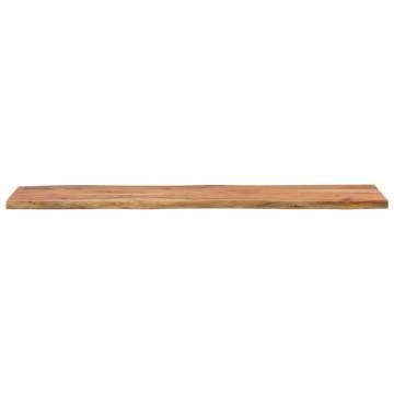 Solid Wood Acacia Live Edge Table Top - 160x40 cm | HipoMarket