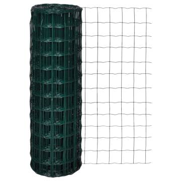 Euro Fence Steel 10x1.2 m Green - Durable and Versatile Fencing