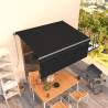 Manual Retractable Awning 3.5x2.5m Anthracite | HipoMarket UK