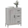 Sideboard Grey Sonoma - Stylish Storage Solution | Hipomarket