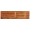 Rectangular Solid Wood Acacia Table Top 110x20x3.8 cm