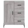 Sideboard Grey Sonoma - Stylish Storage Solution | Hipomarket