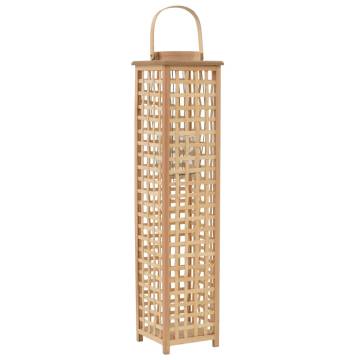 Natural Bamboo Hanging Candle Lantern Holder | Hipo Market