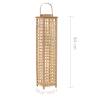 Natural Bamboo Hanging Candle Lantern Holder | Hipo Market