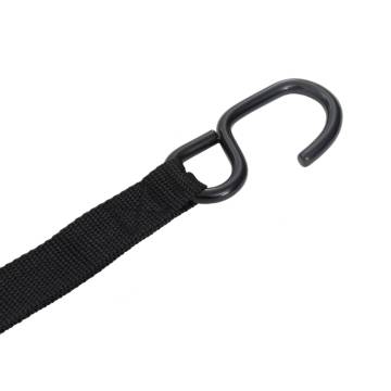 Double Kayak Storage Straps with Paddle Clips - 50 kg Capacity