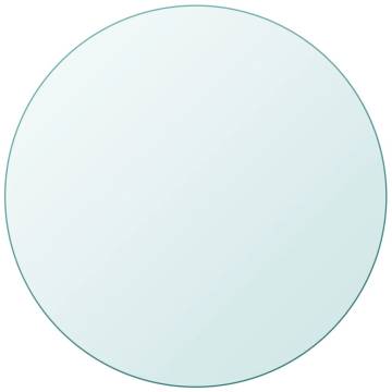 Table Top Tempered Glass Round 900 mm - Durable & Stylish