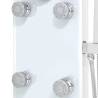 Stylish Shower Panel Unit - 25x44.6x130 cm White