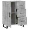 Stylish Concrete Grey Sideboard - 69.5x34x90 cm | HipoMarket